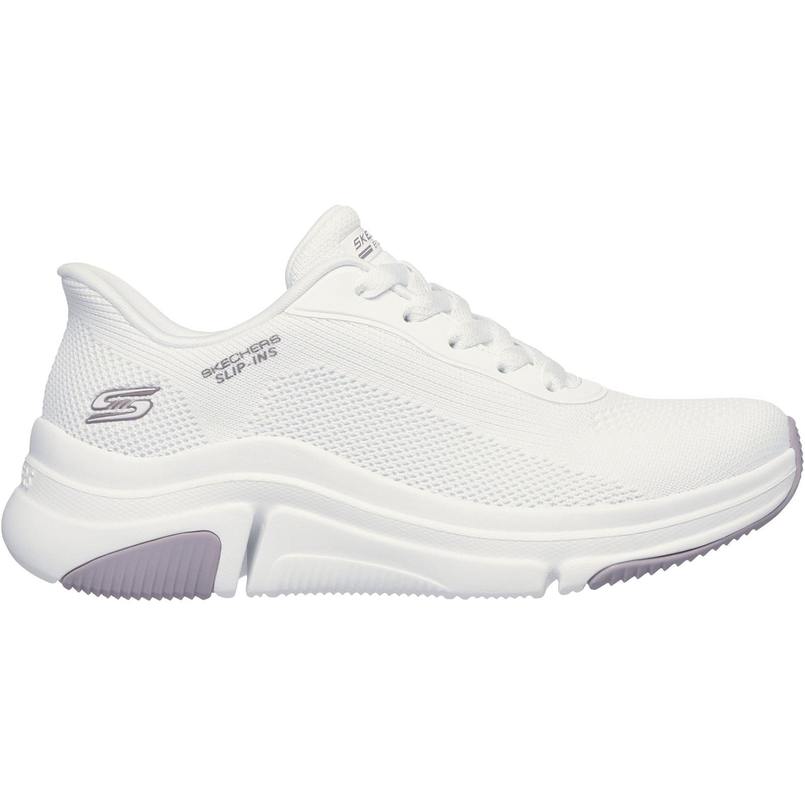 Skechers BOBS Sparrow Flex Too You Textile Women's White Trainers