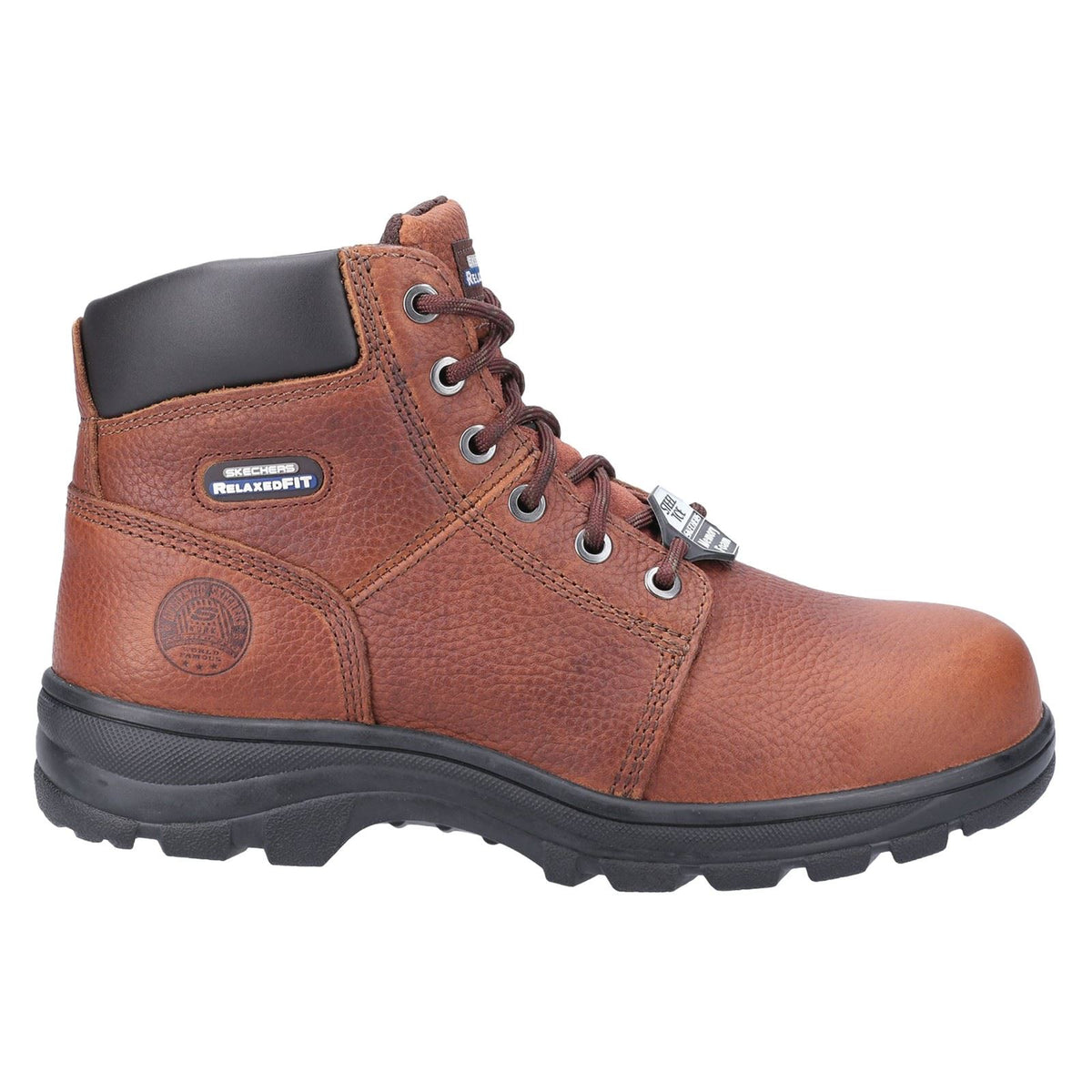 Skechers Workwear Workshire Leather Men's Brown Safety Boots