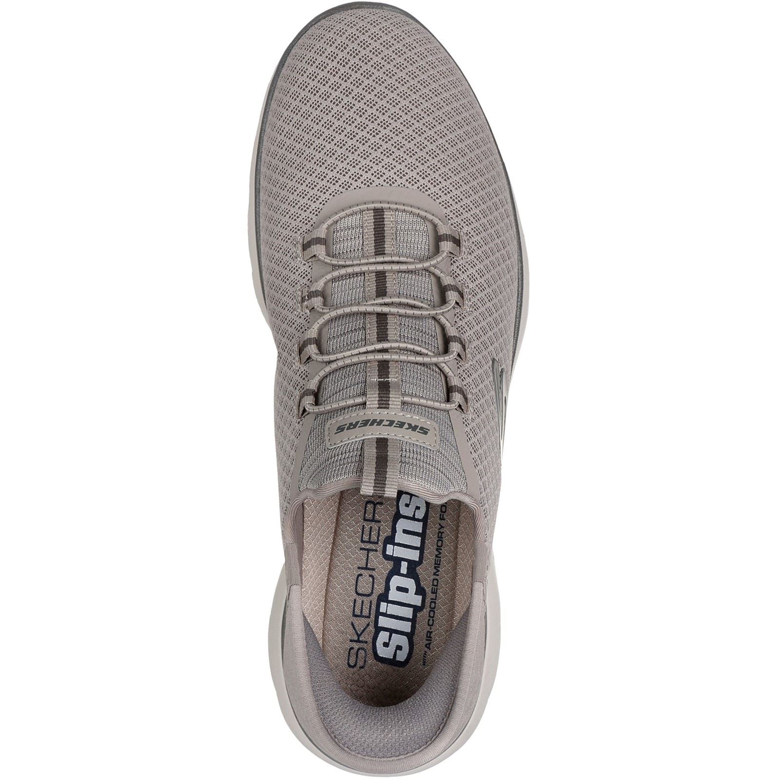 Skechers Slip-ins: Summits - High Range Synthetic Men's Taupe Trainers