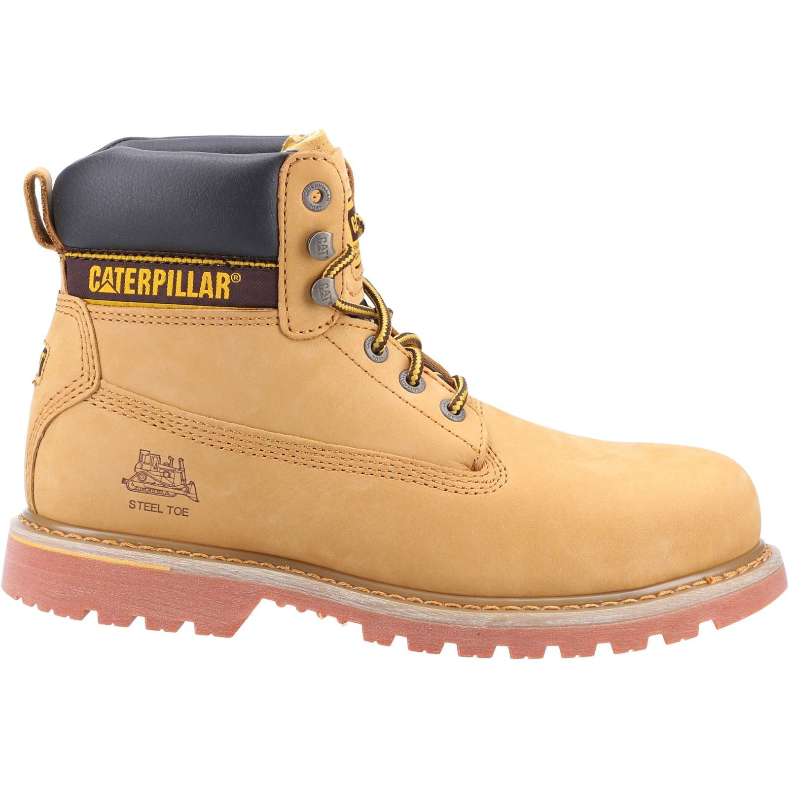 Caterpillar Holton Leather Honey Safety Boots