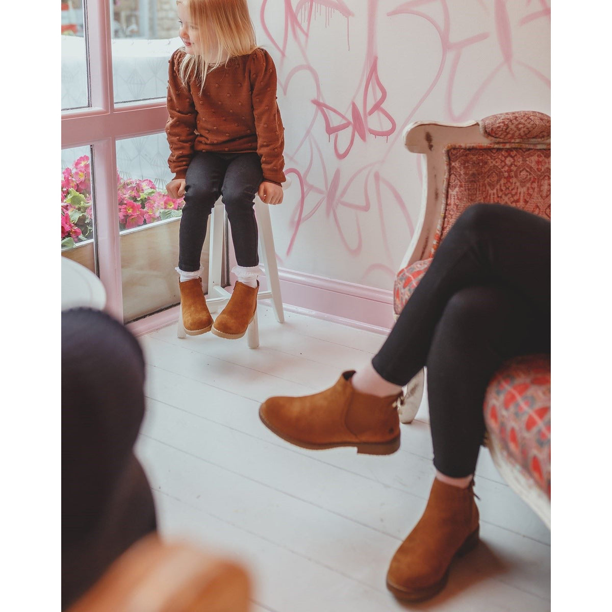 Hush Puppies Maddy Suede Women's Tan Boots