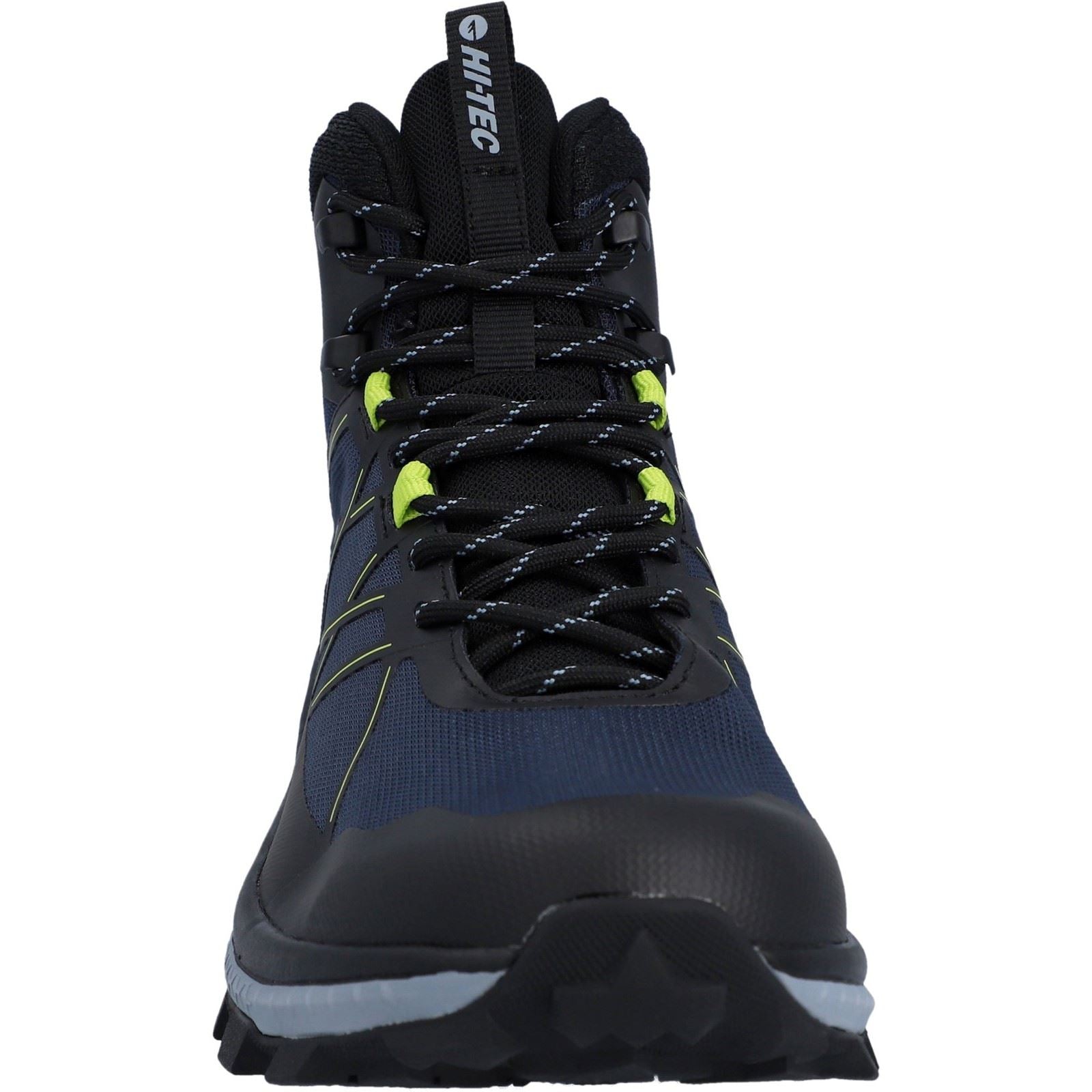 Hi-Tec Infuse Mid Polyester Men's Black/Spellbound/Acid Lime Hiking Boots