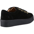 Hush Puppies Tamsin Suede Women's Black Trainers