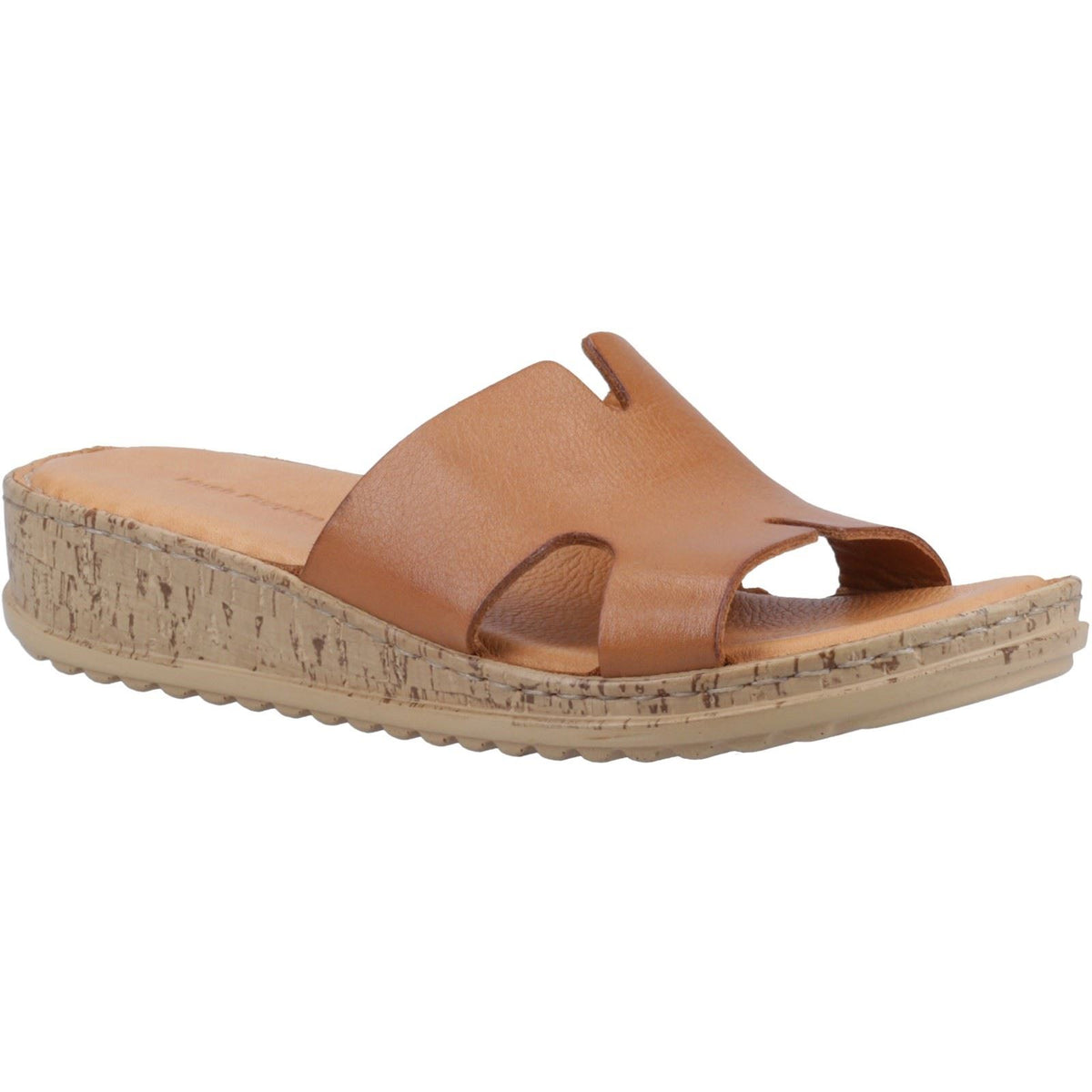 Hush Puppies Eloise Leather Women's Tan Sandals