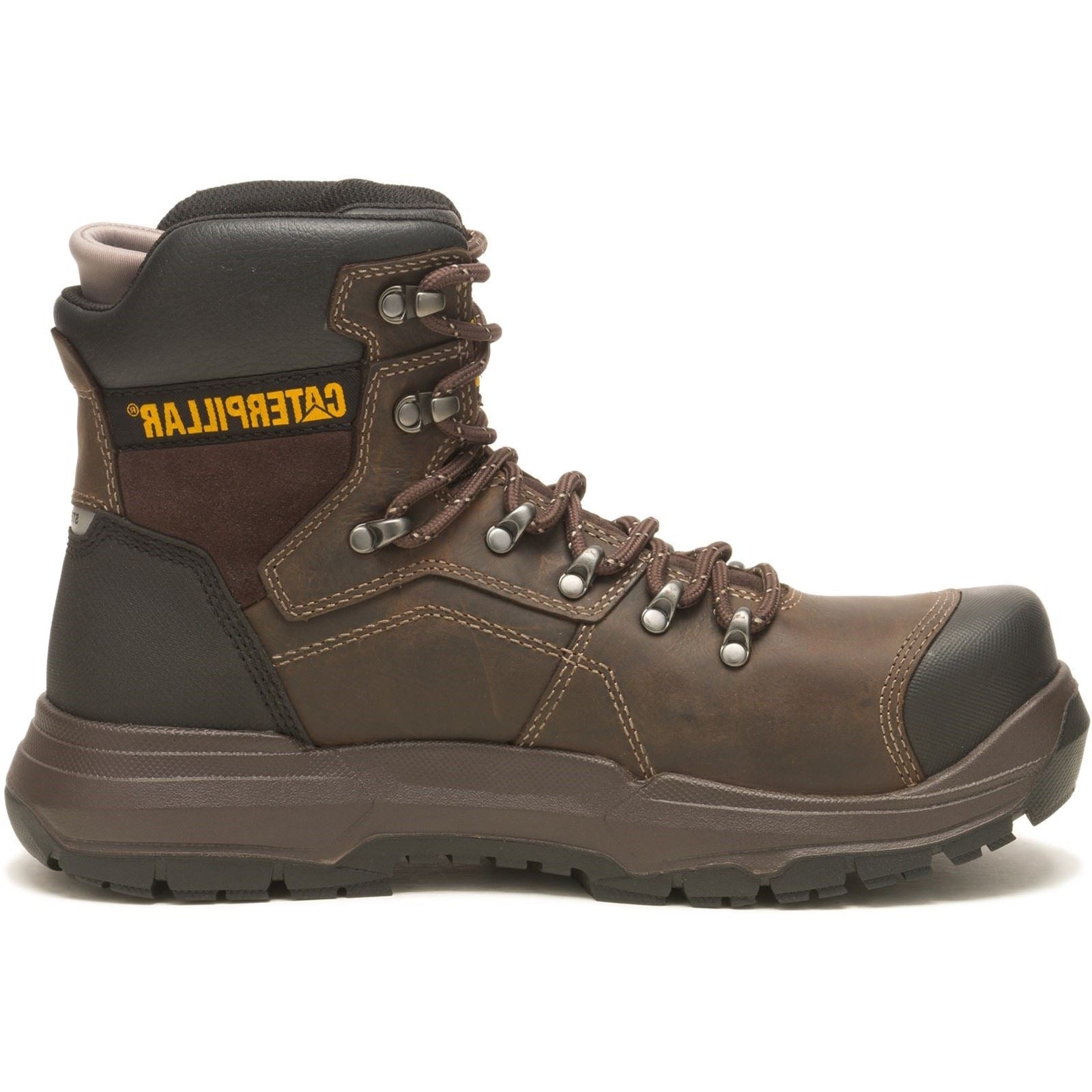 Caterpillar Diagnostic 2.0 Leather Coffee Safety Boots