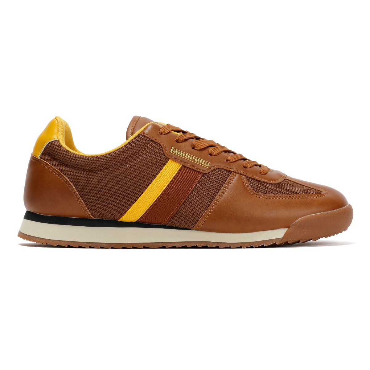 Lambretta Diego Men's Tan Trainers