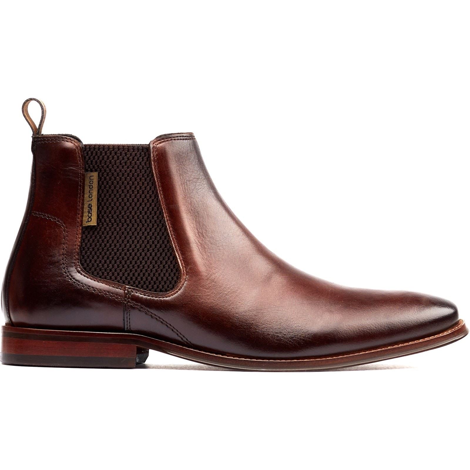 Base London Sikes Leather Men's Brown Boots