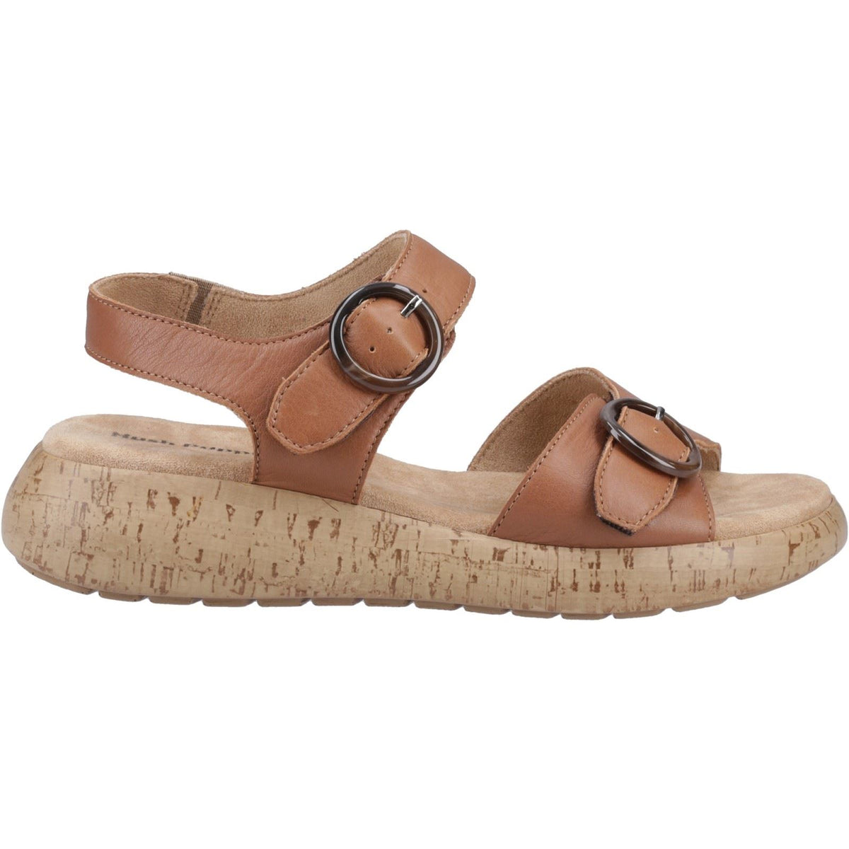 Hush Puppies Alison Leather Women's Tan Sandals