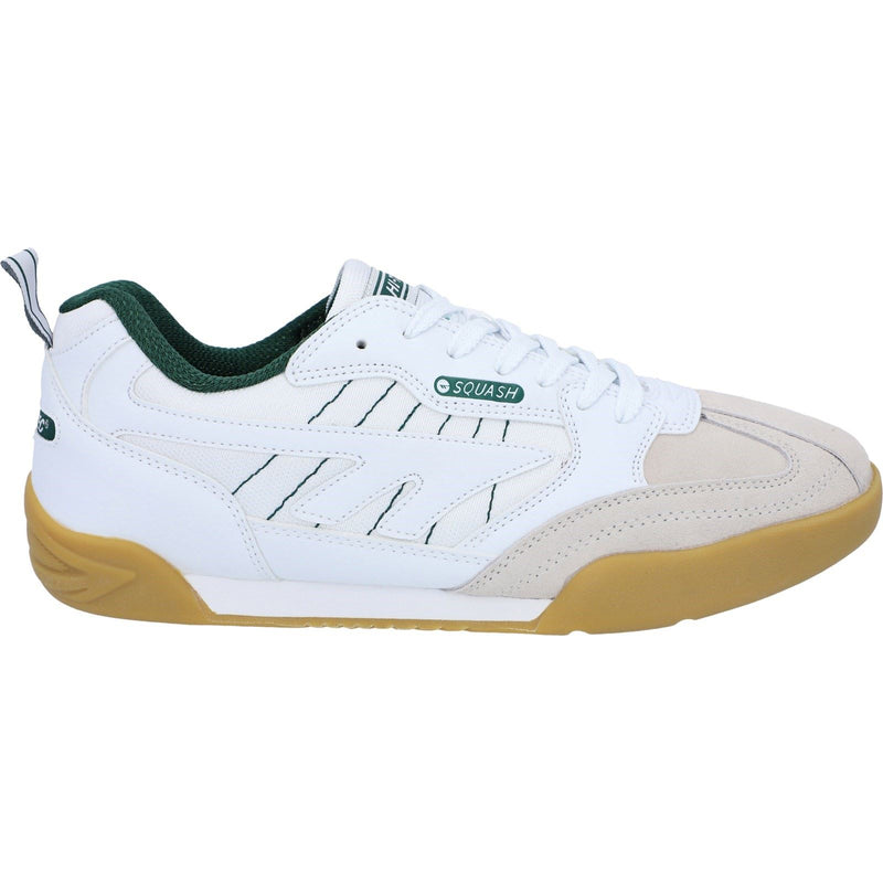 Hi-Tec Squash trainer Textile/Leather White Trainers