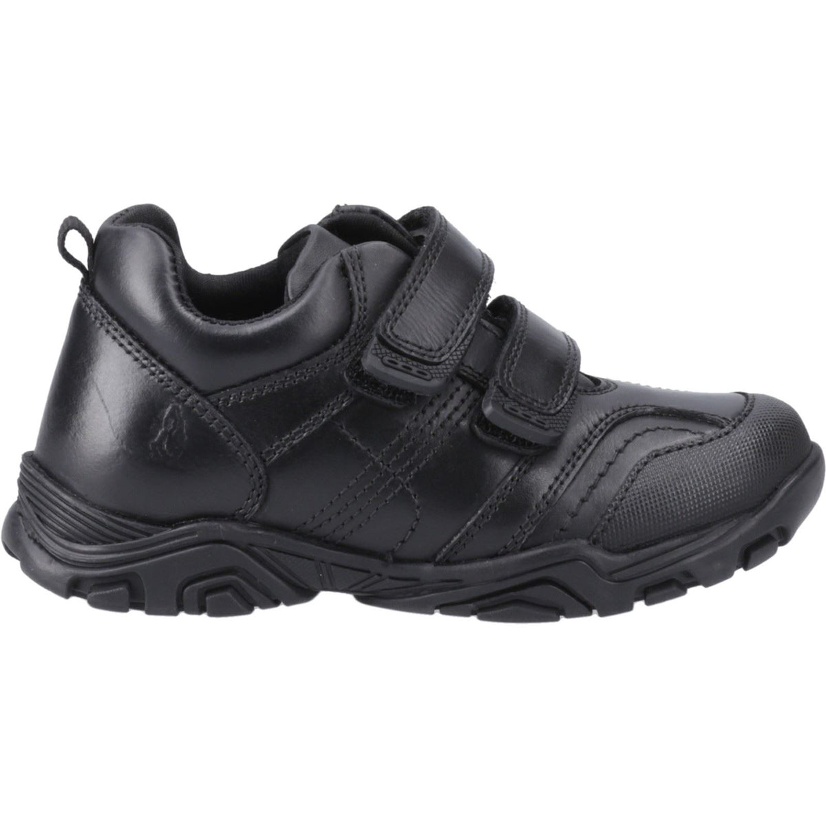 Hush Puppies Leroy Leather Black Shoes