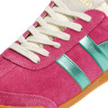 Gola Elan Glitz Suede Women's Fuchsia/Emerald/Black Trainers
