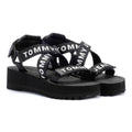 Tommy Hilfiger Flatform Women's Black Sandals