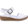Hush Puppies Ellie Leather Women's White Sandals