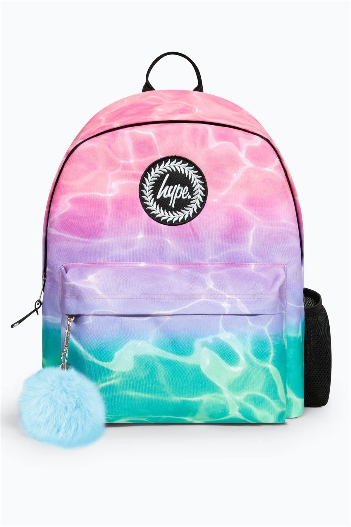 Hype Iconic Girl's Pink/Turquoise Pastel Pool Backpack