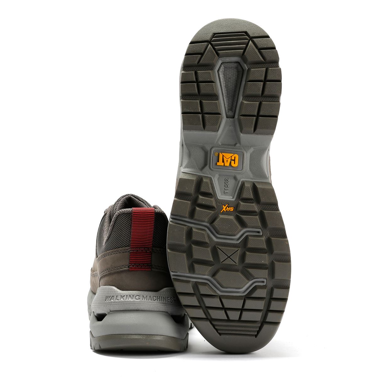 Caterpillar Surge Hiker Lo Waxy Nubuck Men's Dark Gull Grey Lace-Up Shoes
