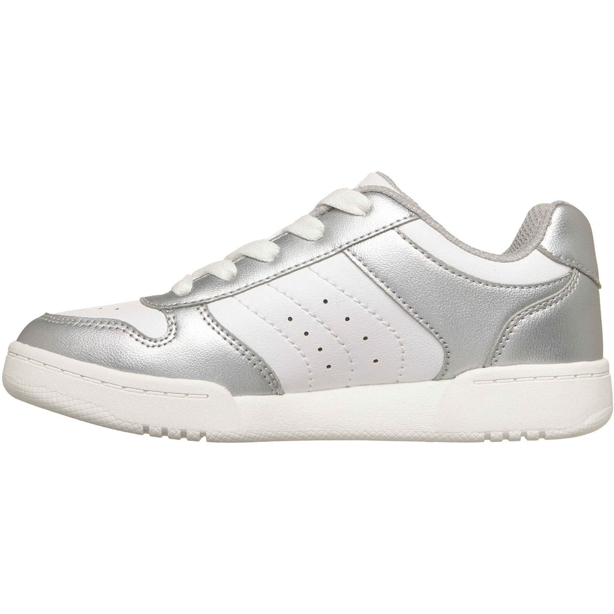 Skechers Quick Street Polyurethane Kids Silver/White Trainers