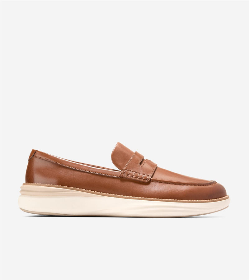 Cole Haan ØriginalGrand Horizon Leather Men's Tan Penny Loafers