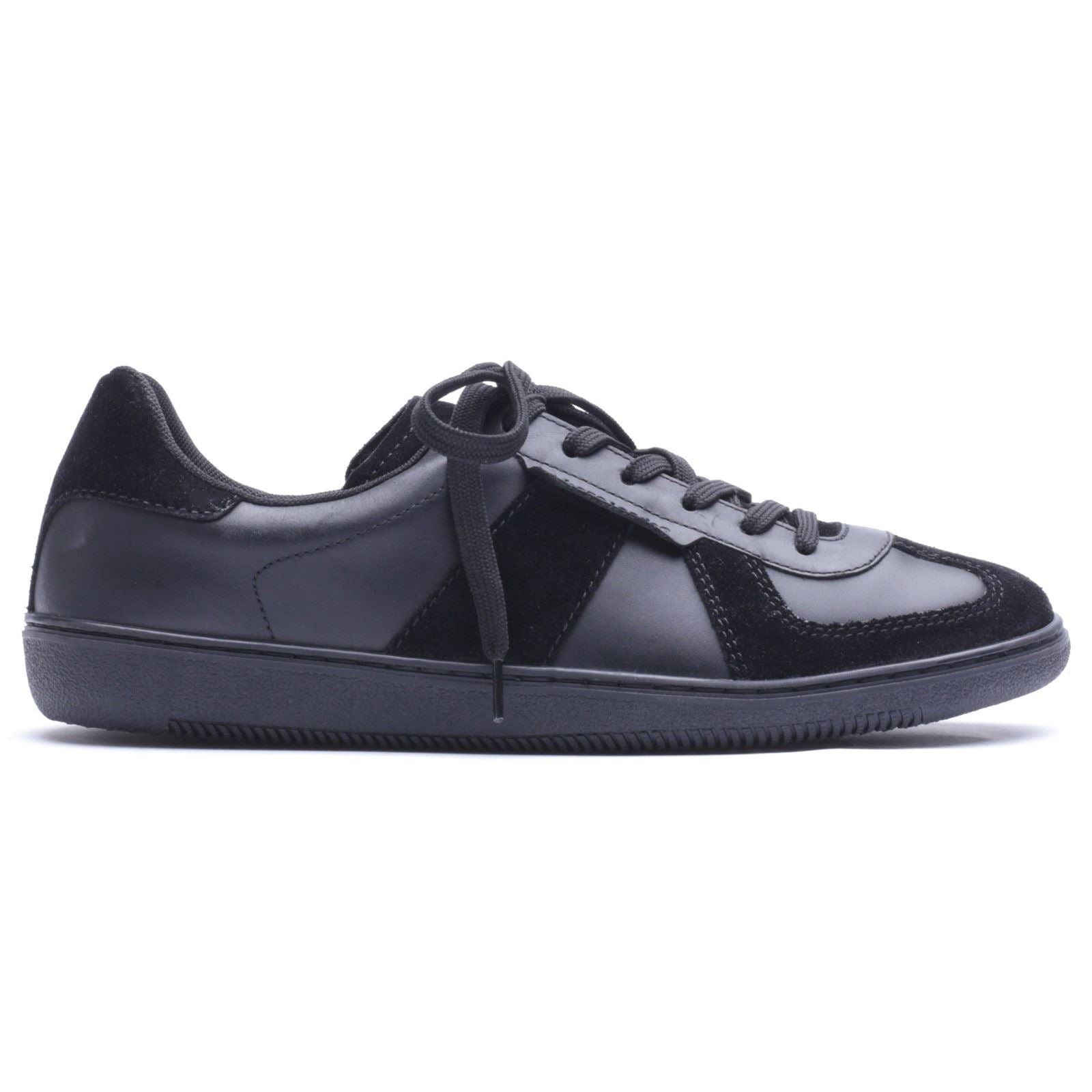 Base London Tommo Leather Men's Black Trainers