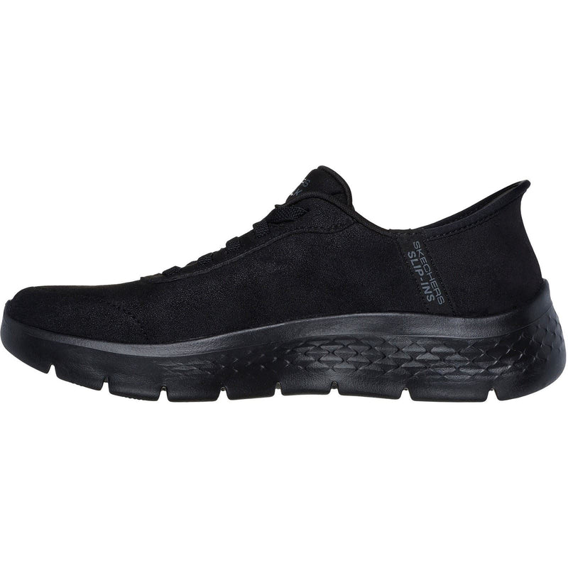 Skechers Go Walk Flex Mali Textile Women's Black Trainers