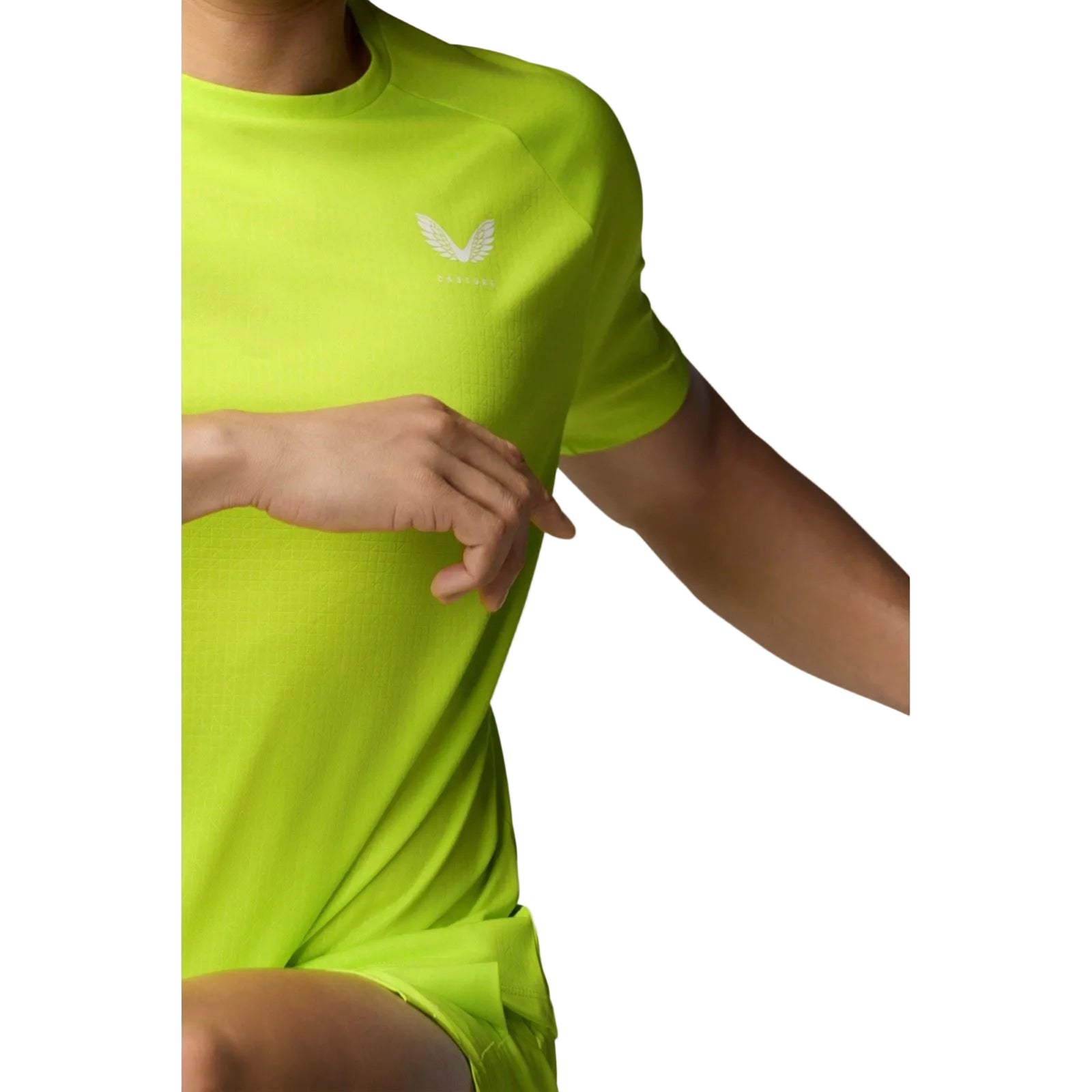 Castore Adapt T-Shirt Polyester Men's Green Activewear T-Shirts