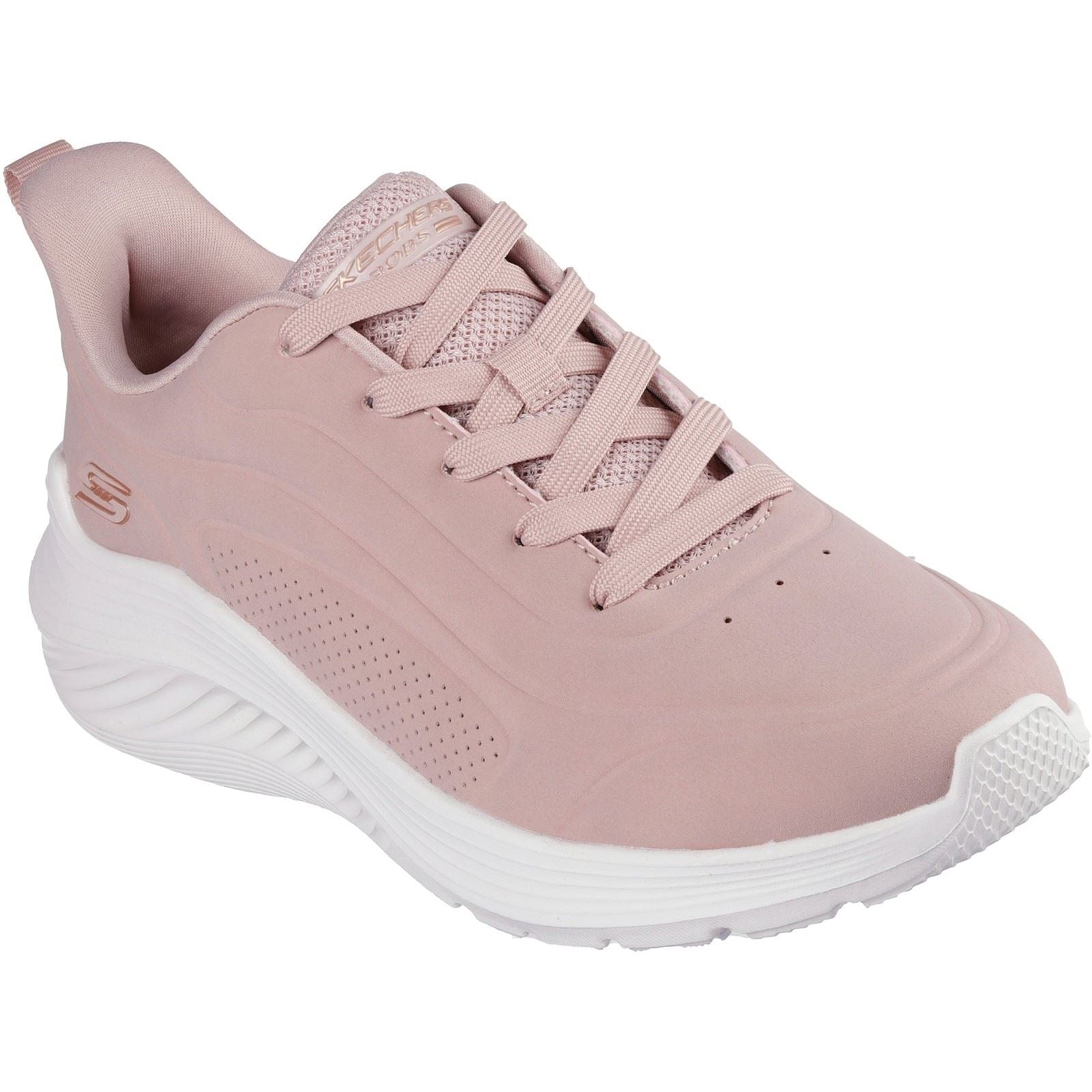 Skechers BOBS Sport Squad Waves Just Wading Women's Blush Trainers