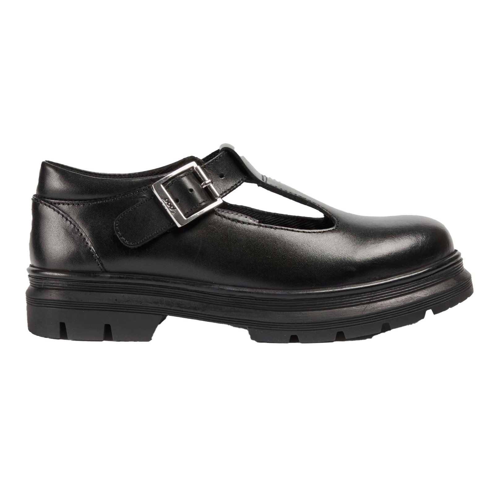 Pod Emilie Faux Leather Youth Girl's Black Shoes