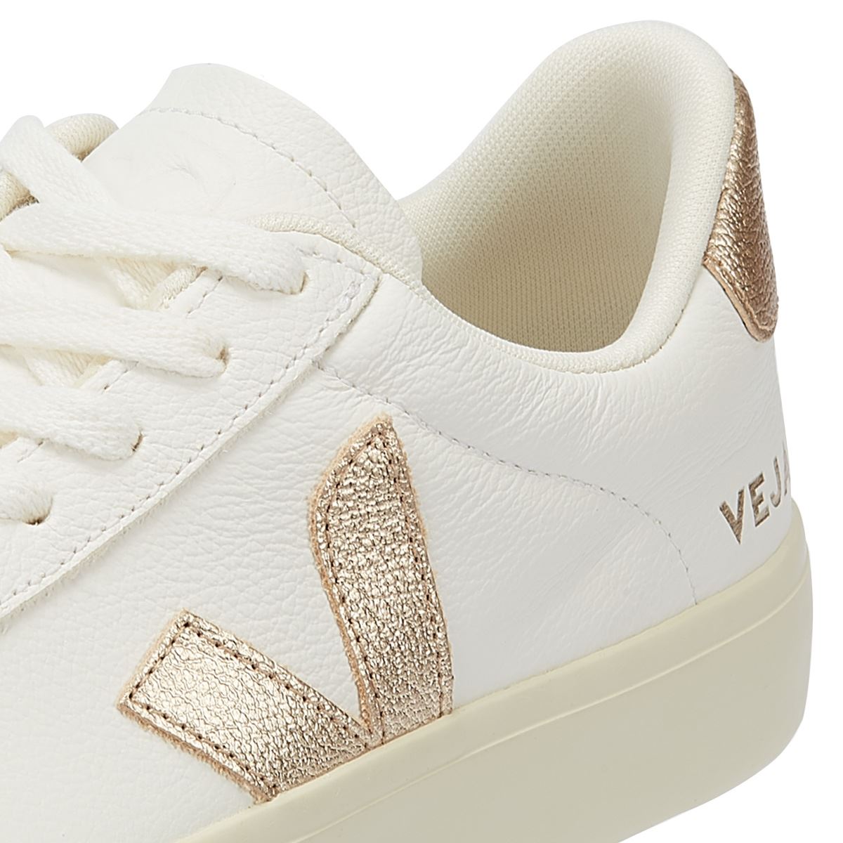 Veja Campo Women's White/Platine Trainers