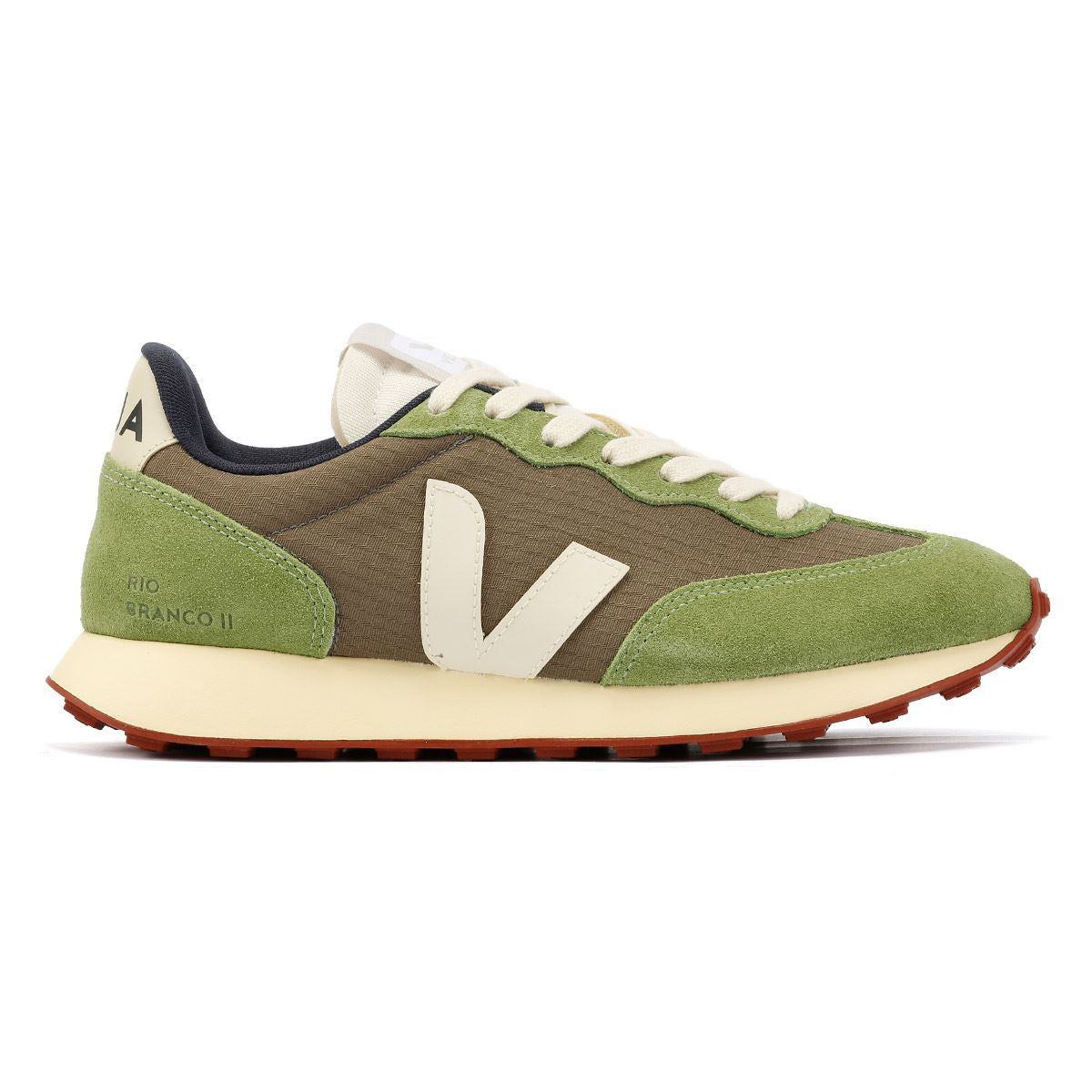 Veja Rio Branco Alveomesh Women's Kaki/Pierre Trainers