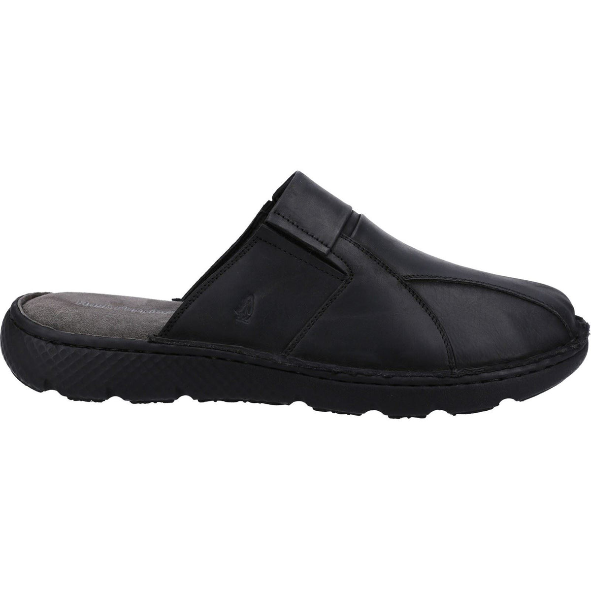 Hush Puppies Carson Leather Men's Black Mules