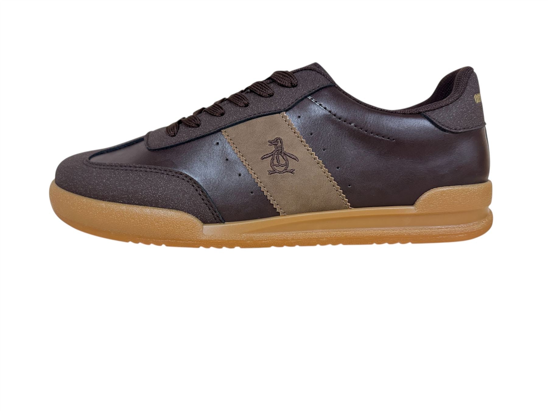 Penguin Giovanni Men's Chocolate Trainers