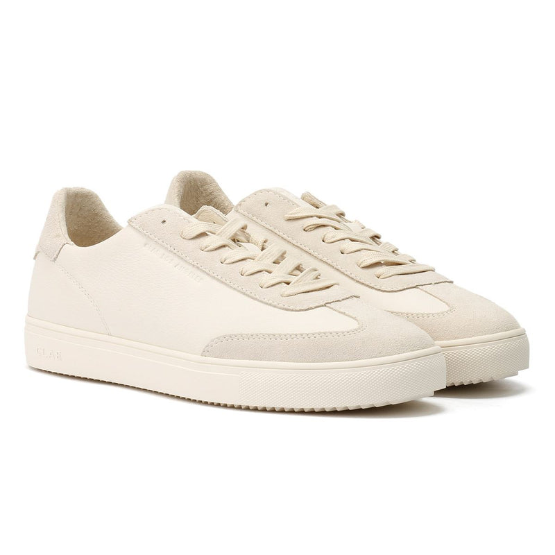Clae Deane Leather Men's Triple Off White Trainers