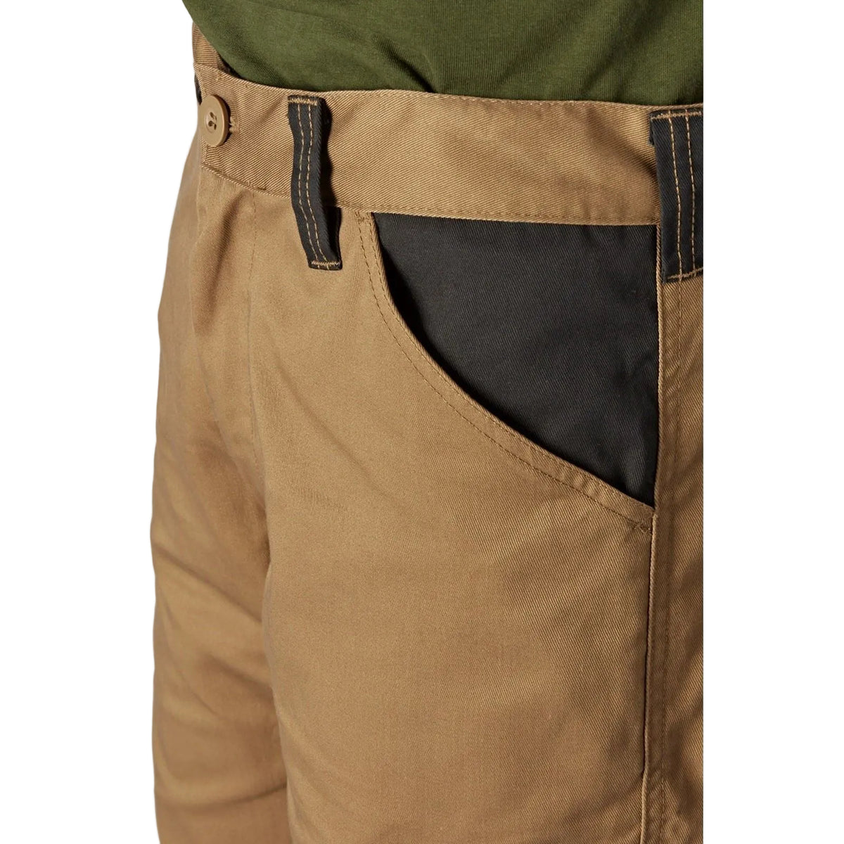 Dickies Everyday Polyester Men's Brown Knee-Length Shorts
