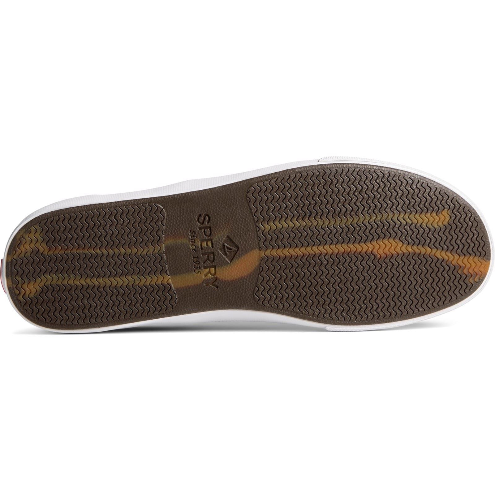 Sperry Striper II CVO SeaCycled Salt-Washed Twill Uppers Men's Blue Trainers