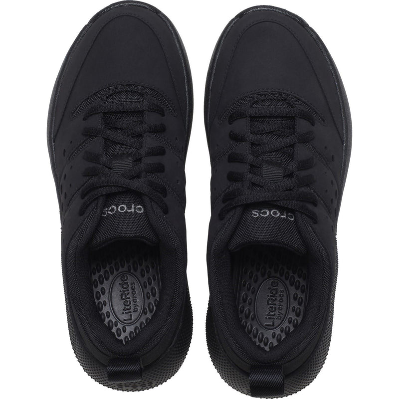 Crocs On the Clock Synthetic Women's Triple Black Trainers