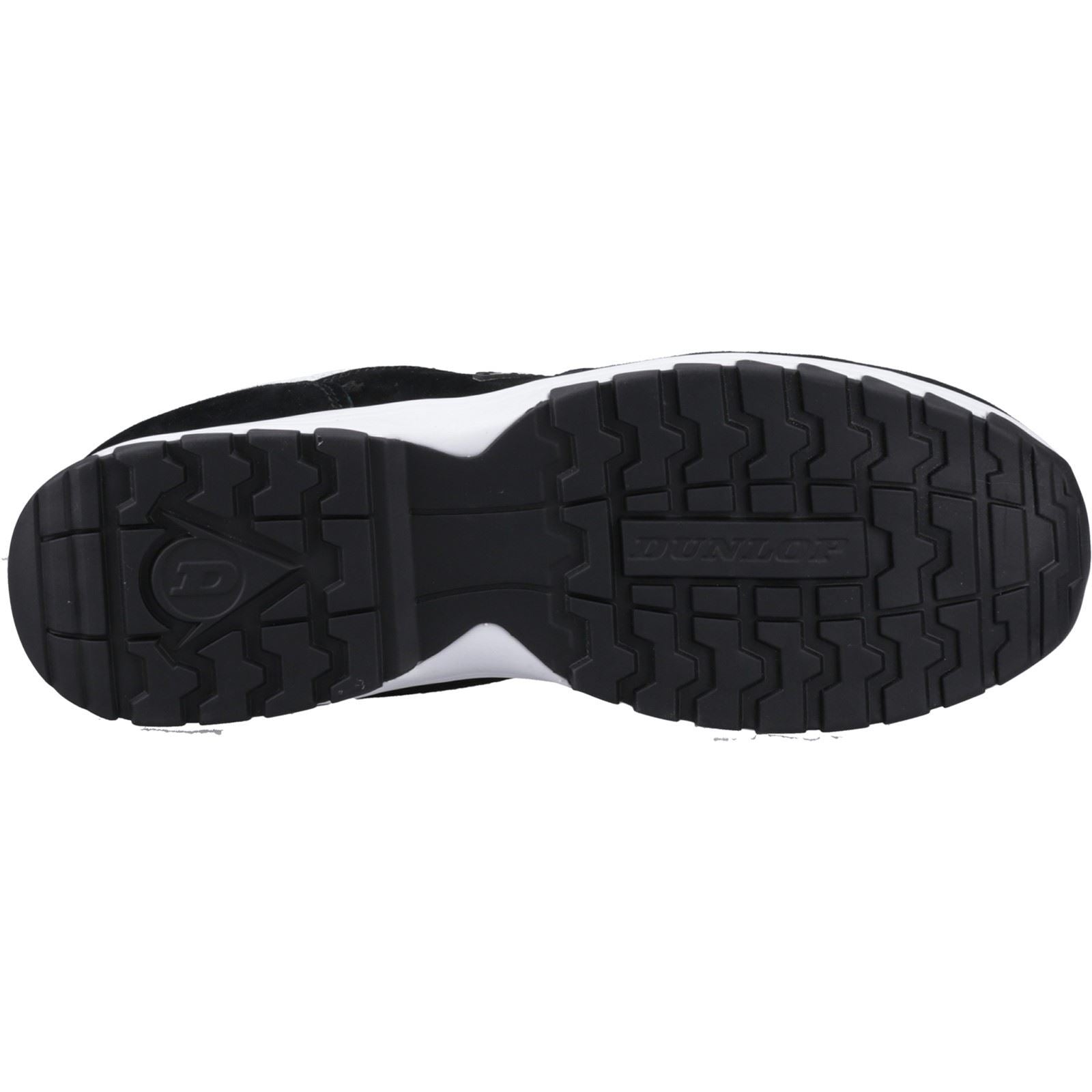 Dunlop Arrow Suede Men's Black/Red/White Safety Trainers