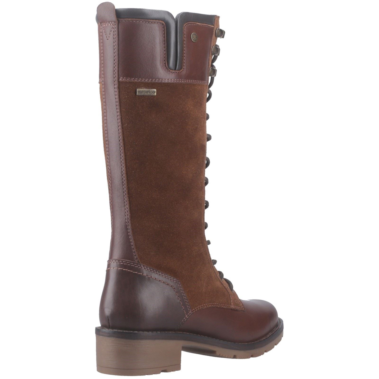 Hunter Skye Tall Boot Leather Women's Brown Boots