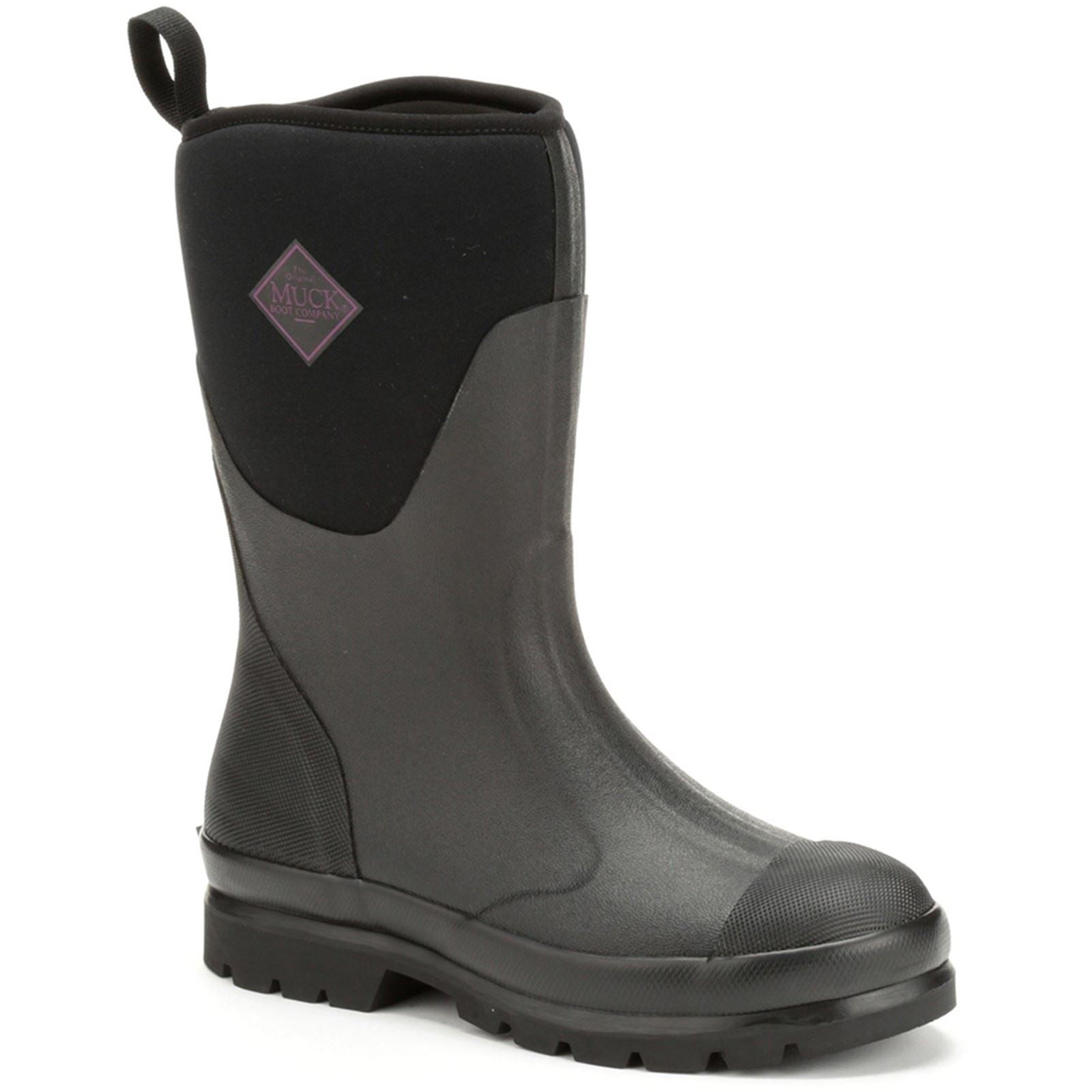 Muck Boots Chore Classic Short Synthetic Black Wellington Boots