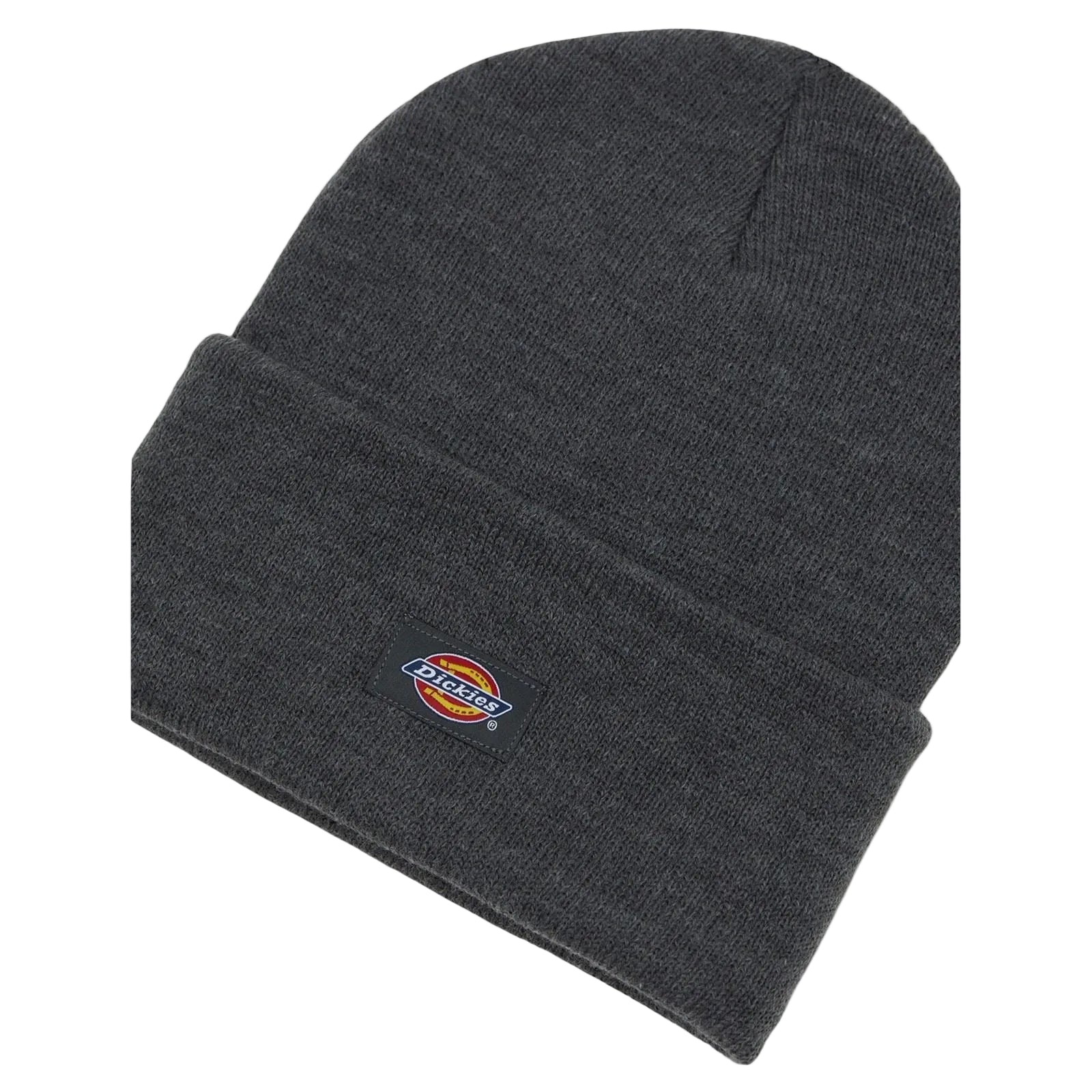 Dickies Acrylic Cuffed Grey Beanie Hat