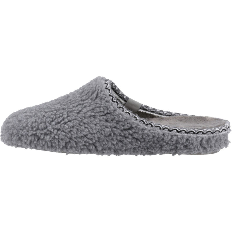 Hush Puppies Good Textile Women's Grey Slippers