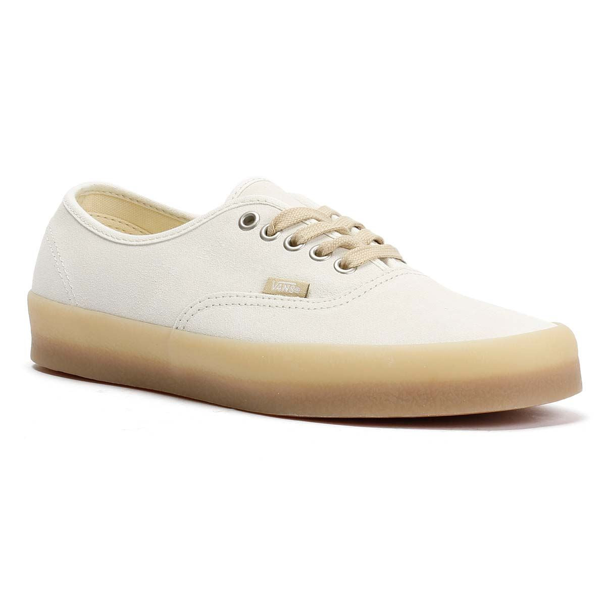 Vans Authentic Crepe Leather Men's Marshmallow Trainers