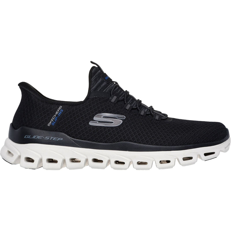 Skechers Glide-Step Noxus Textile Men's Black Trainers