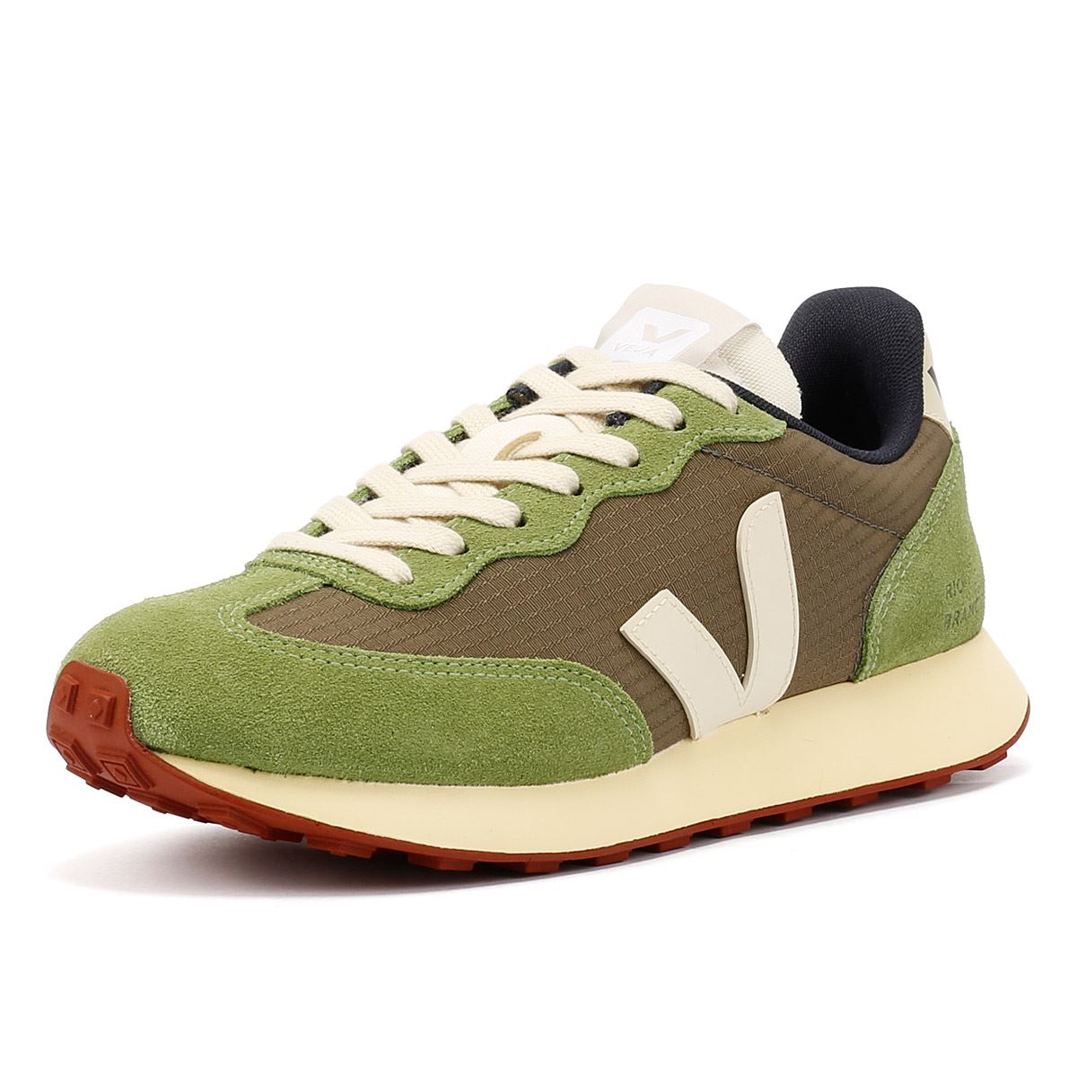 Veja Rio Branco Alveomesh Women's Kaki/Pierre Trainers