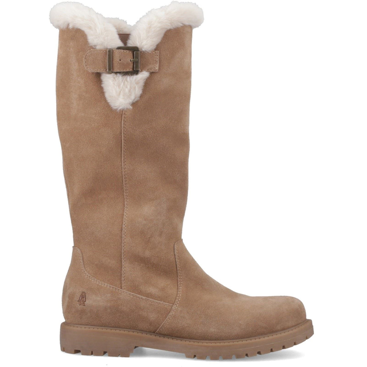 Hush Puppies Honor Long Suede Women's Light Tan Boots