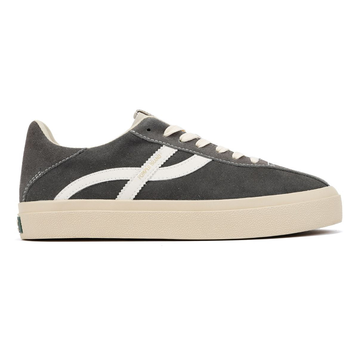 Pompeii Dart Suede Men's Grey/Ecru Trainers