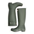 Hunter Original Tall Rubber Women's Dark Olive Wellington Boots