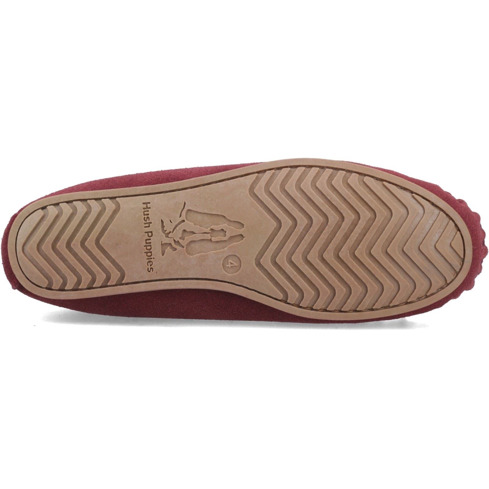 Hush Puppies Allie Suede Women's Bordeaux Slippers