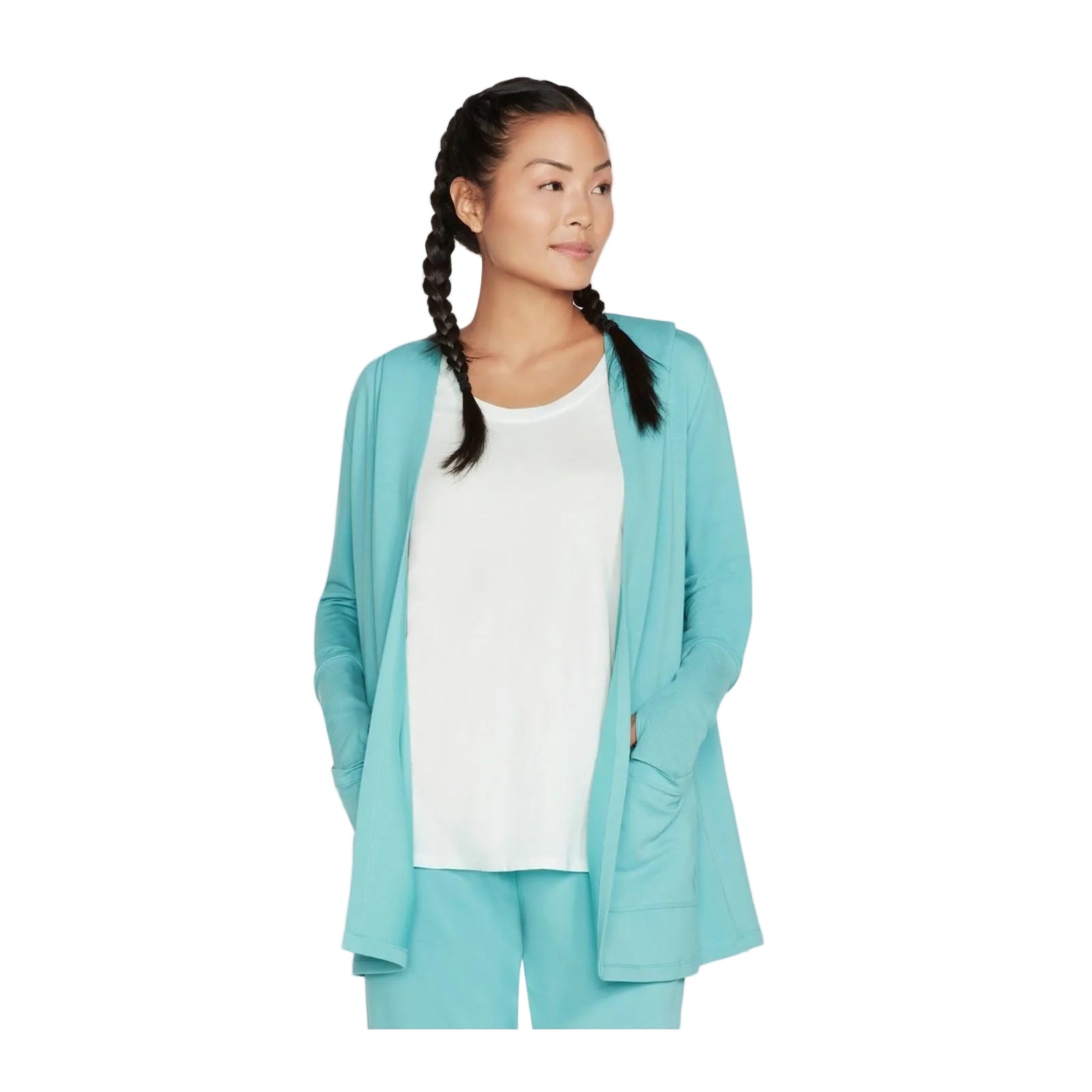 Skechers Performance Everyday Belted Women's Light Turquoise Cardigans