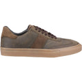 Hush Puppies Riley Suede Men's Khaki Trainers
