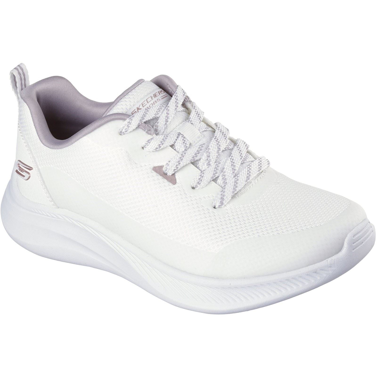 Skechers BOBS Moda Flex Textile Women's White Trainers