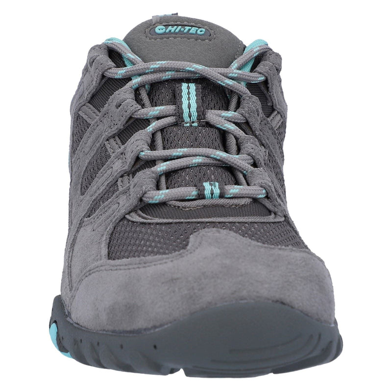 Hi-Tec Quadra II Suede Women's Grey/Mint Hiking Boots